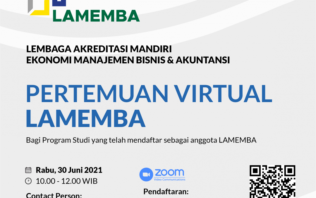 Pertemuan Virtual LAMEMBA 2021